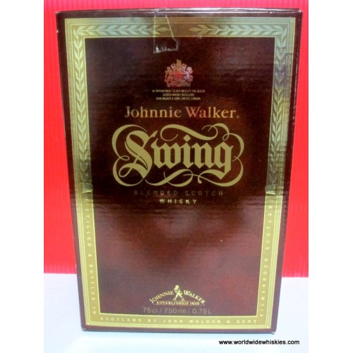 Johnnie Walker SWING Whisky 750ml OLD Bottle RARE Box